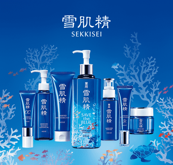 雪肌精savetheblue纪念版听新垣结衣讲述环保故事